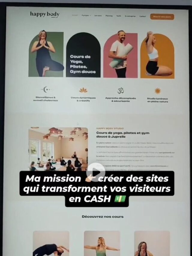 Création site Happy body